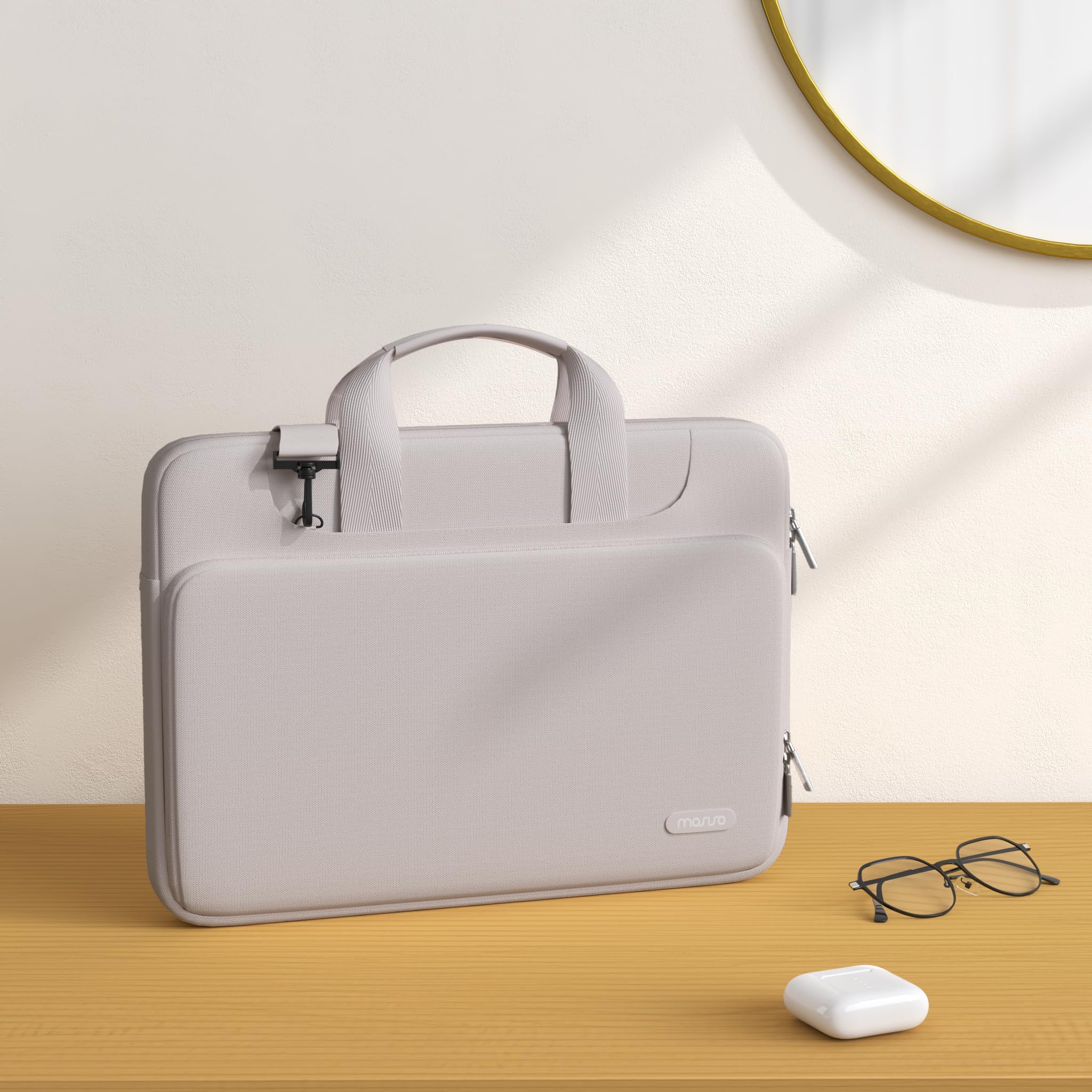 Foto 3 pulgar | Bolsa De Hombro Para Portátil Mosiso 360 Protective Macbook Air 15 - Venta Internacional.