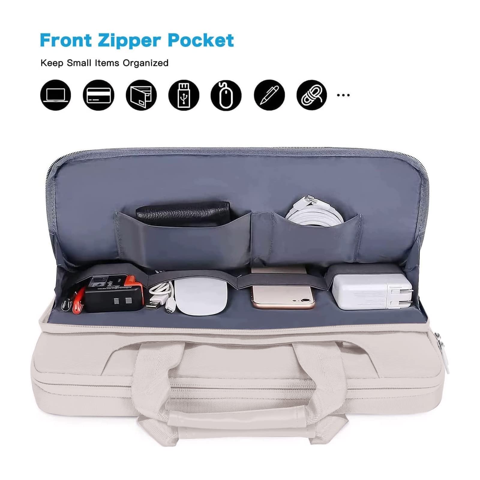 Foto 5 pulgar | Bolsa De Hombro Para Portátil Mosiso 360 Protective Macbook Air 15 - Venta Internacional.