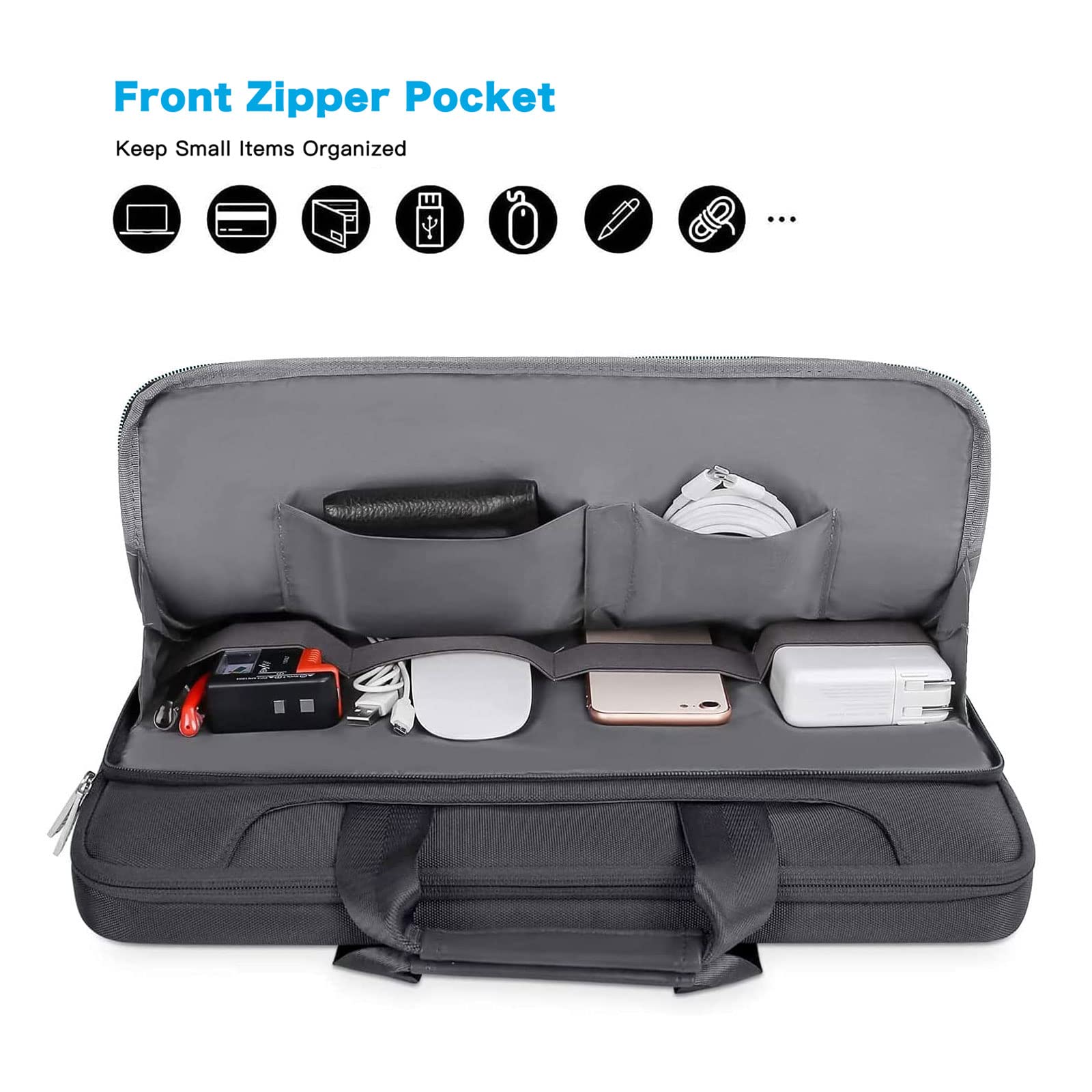Foto 3 | Bolsa De Hombro Para Portátil Mosiso 360 Protective 15-15.6 Pulgadas - Venta Internacional.