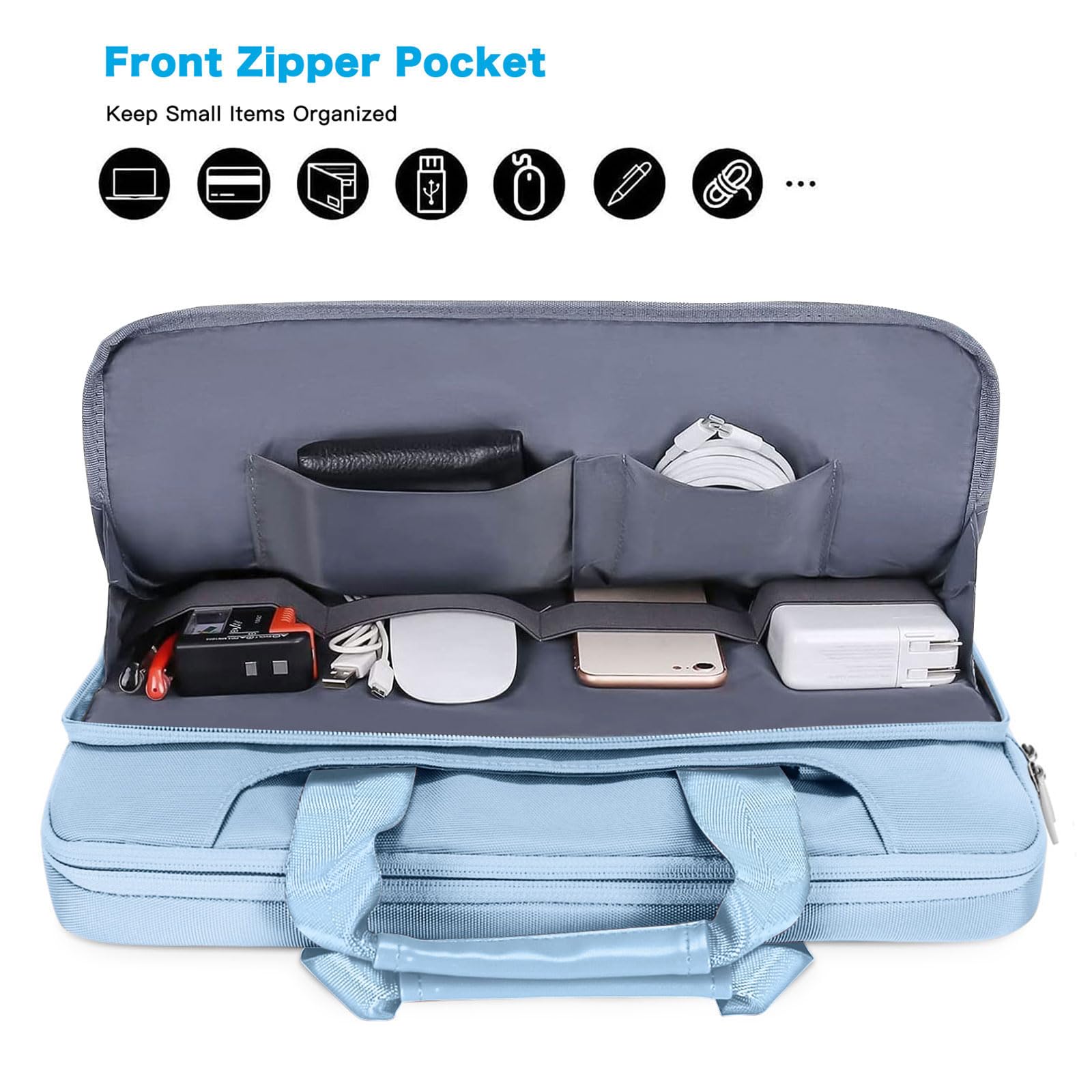 Foto 3 | Bolsa De Hombro Para Portátil Mosiso 360 Protective 15-15.6 Pulgadas - Venta Internacional.