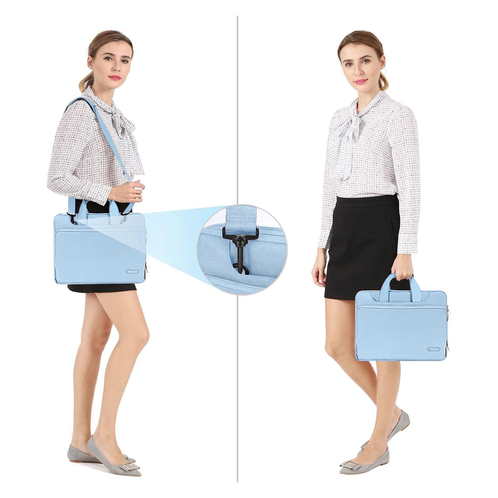 Foto 5 | Bolsa De Hombro Para Portátil Mosiso 360 Protective 15-15.6 Pulgadas - Venta Internacional.