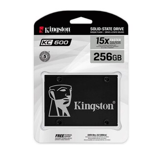 Foto 3 | Unidad de Estado Solido Ssd 256gb Kingston Skc600 color Negro