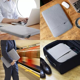 Foto 3 | Funda para Laptop Eo Safe Imports ESI-4543 color Gris 15.6''
