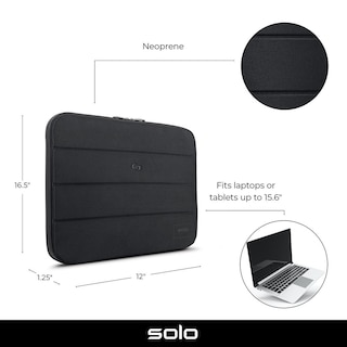 Foto 6 | Funda para Laptop 15.6" Solo Ny de Neopreno color Negro