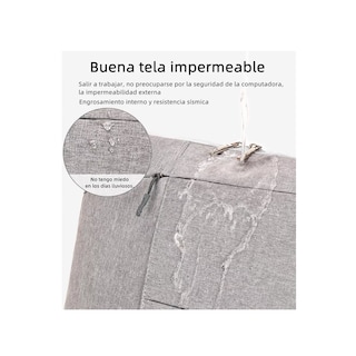 Foto 3 | Funda para Laptop de 15.6’’ Eo Safe Imports ESI-6444 color Gris