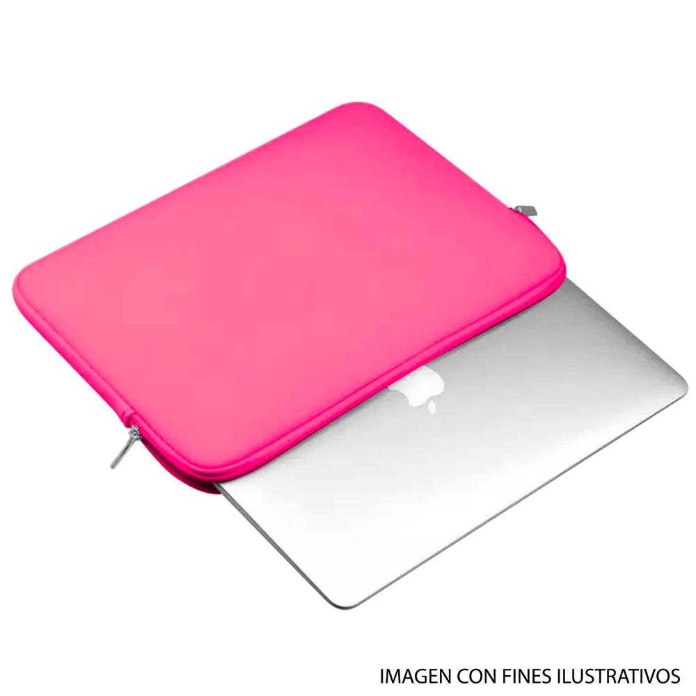 Foto 5 pulgar | Funda para Laptop 15 Brobotix Neopreno color Rosa 256349-1