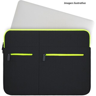 Foto 4 | Funda Para Laptop 15.6 Brobotix Neopreno Negro 6006023