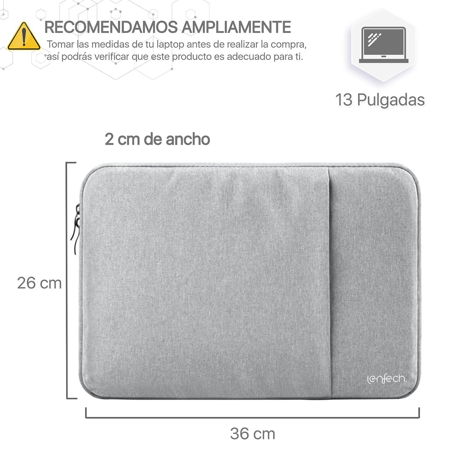 Foto 4 pulgar | Funda Para Laptop Slim 13'' Lenfech