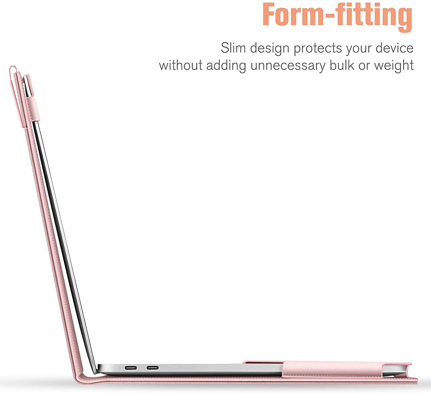 Foto 6 pulgar | Funda Fintie Rosegold para MacBook Air/pro - Venta Internacional