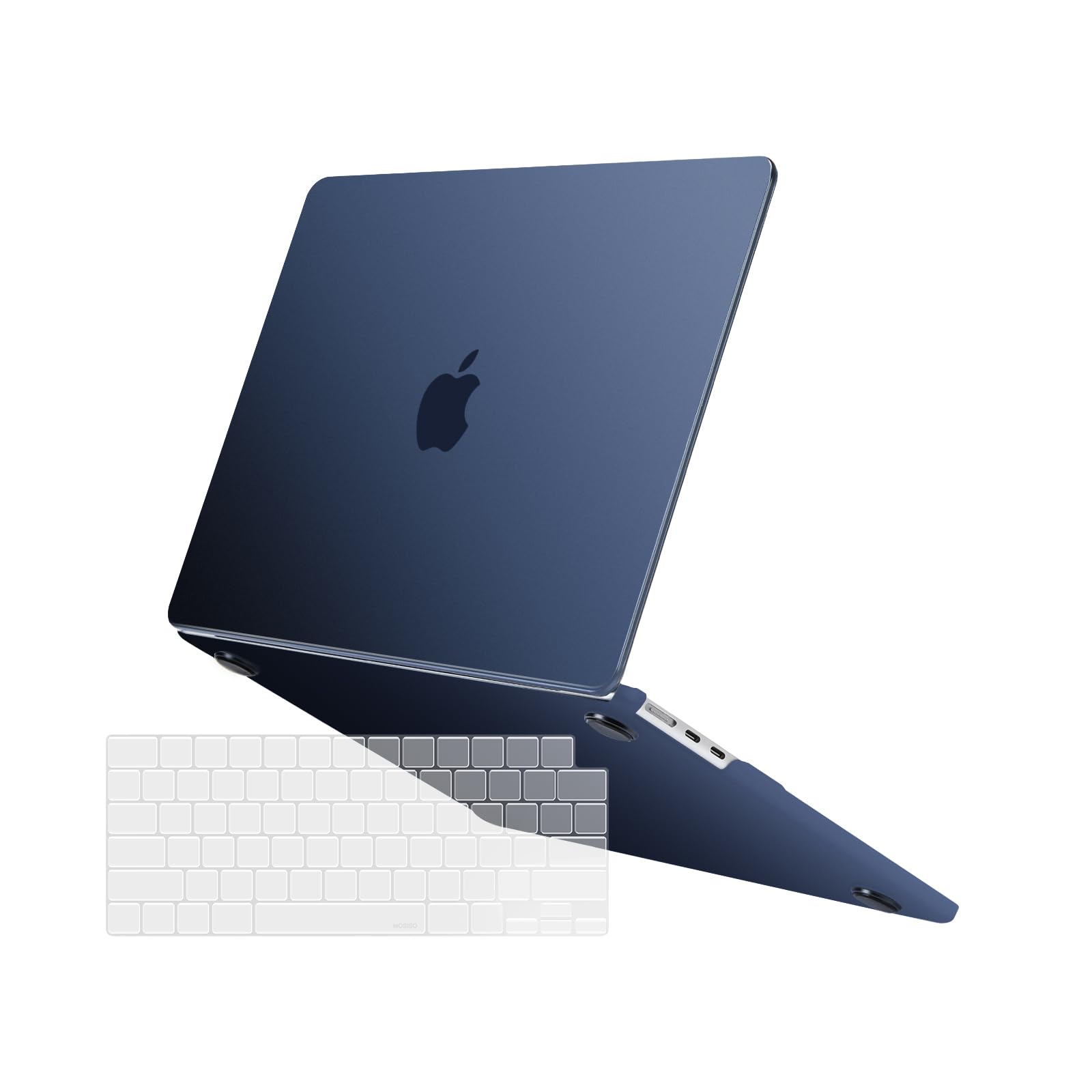 Funda Mosiso Compatible Con Macbook Air De 13,6 Pulgadas, Color Azul Medianoche - Venta Internacional.