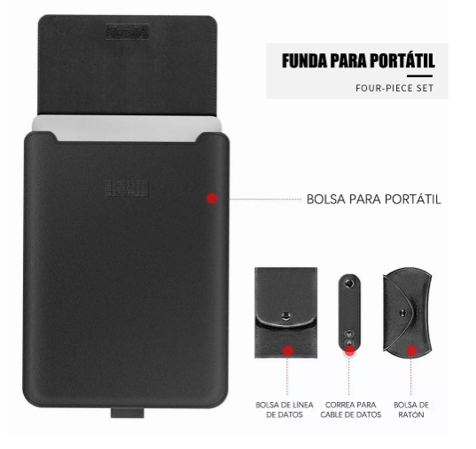 Foto 3 | Funda Wünd Para Laptop Huawei Matebook Soporte Para Laptop 15.6