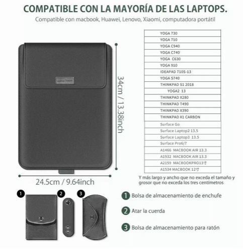 Foto 5 pulgar | Funda Wünd Para Laptop Huawei Matebook Soporte Para Laptop 15.6