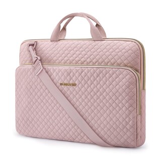 Foto 1 | Funda Protectora para Portátil Bagsmart de 15.6 Pulgadas Rosa - Venta Internacional
