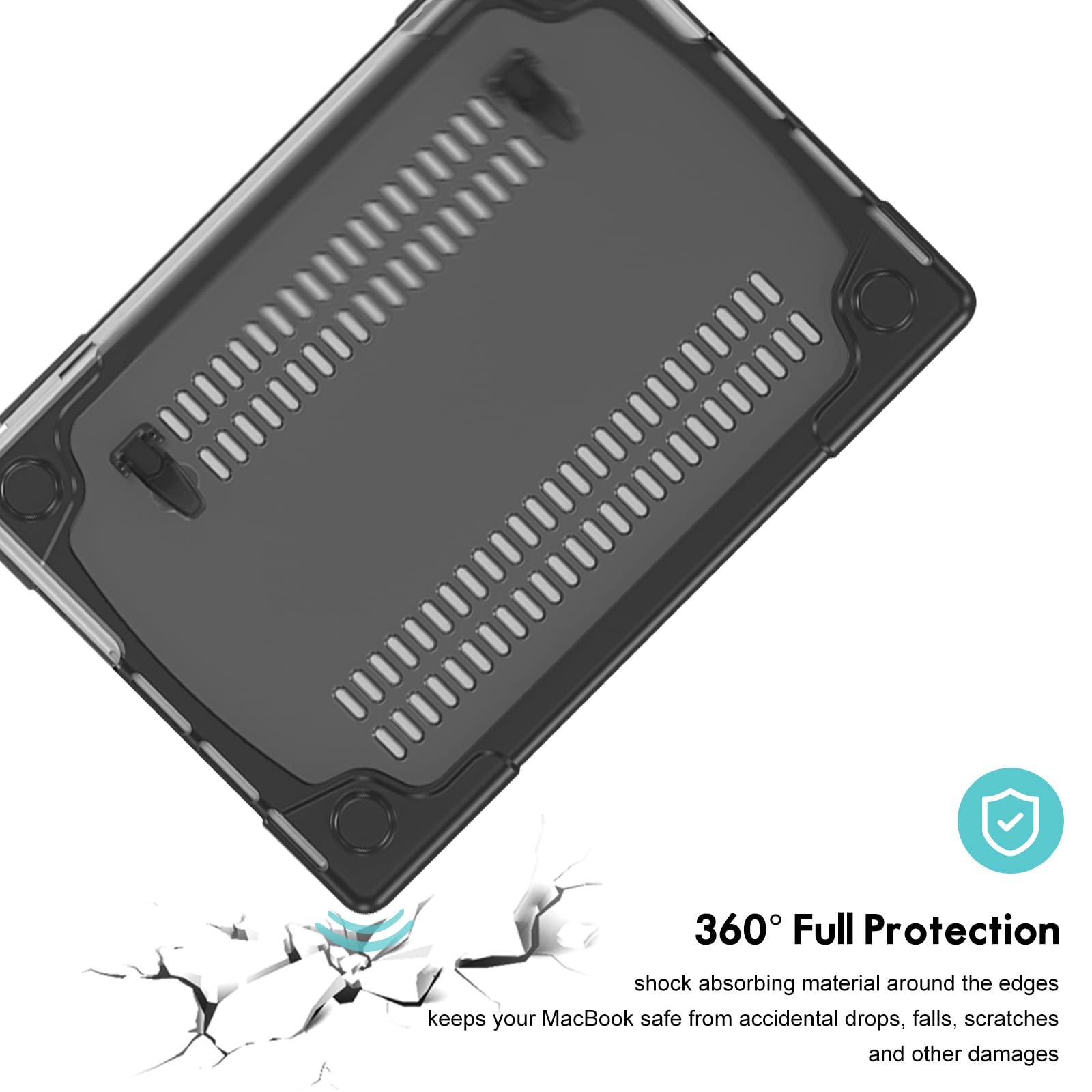 Foto 4 | Funda Protectora Procase Para Macbook Pro 16.2'' 2024 Negra - Venta Internacional.