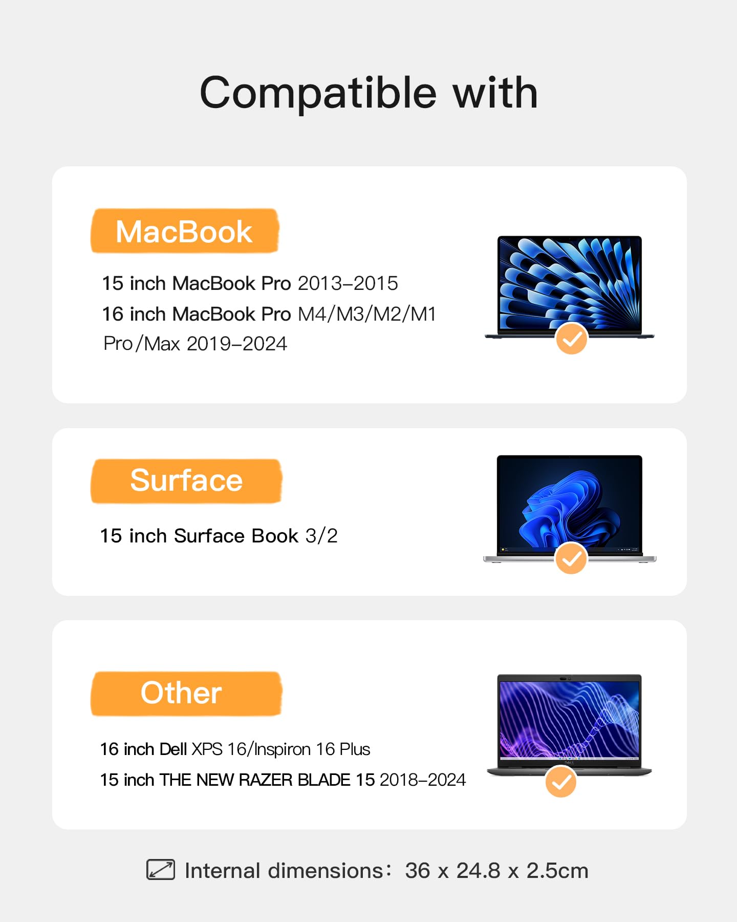 Foto 3 pulgar | Funda Protectora Inateck 360° para Macbook Pro 16 Pulgadas - Venta Internacional
