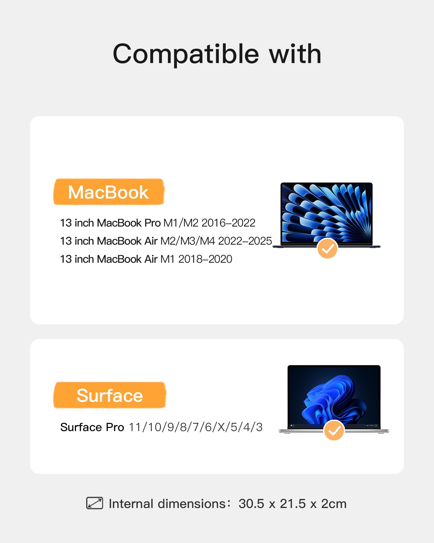 Foto 3 pulgar | Funda Inateck para Macbook 13 Pulgadas - Venta Internacional