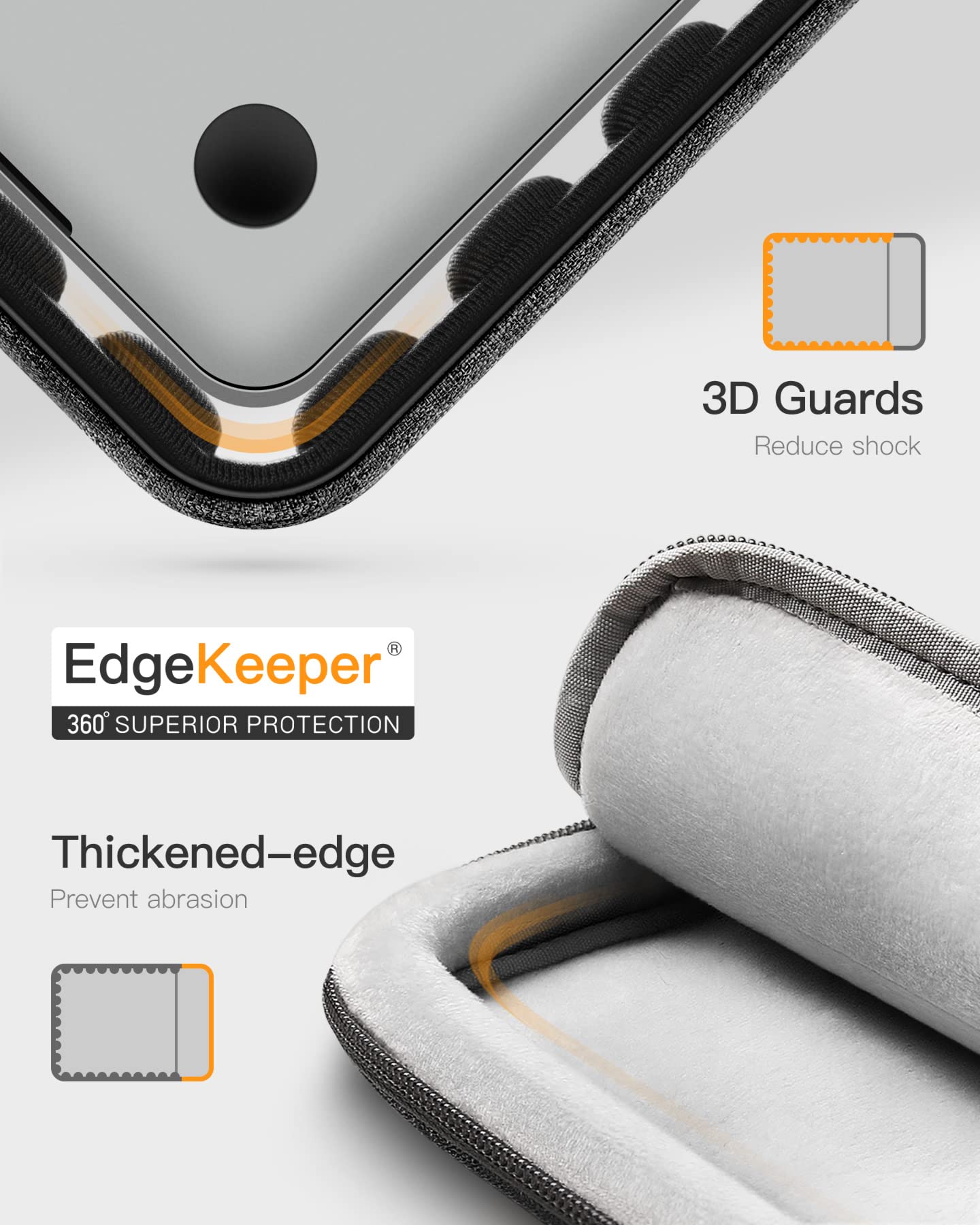 Foto 3 | Funda Inateck para Macbook 13 Pulgadas - Venta Internacional