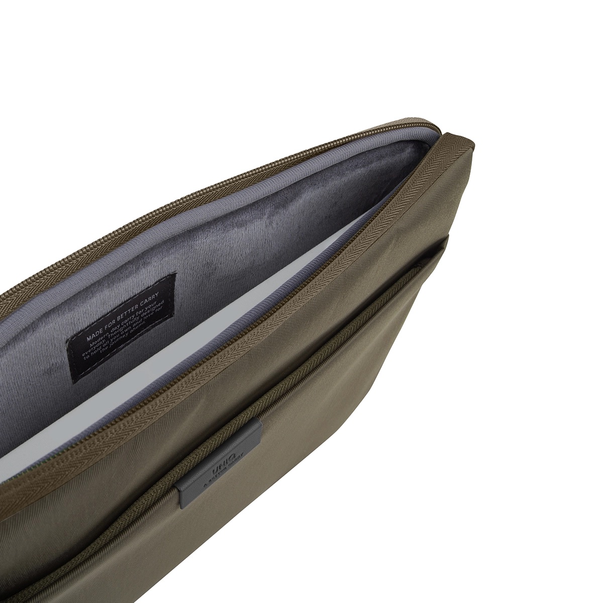 Foto 2 | Funda Para Macbook Hasta 14'' Verde Olivo Bergen De Uniq