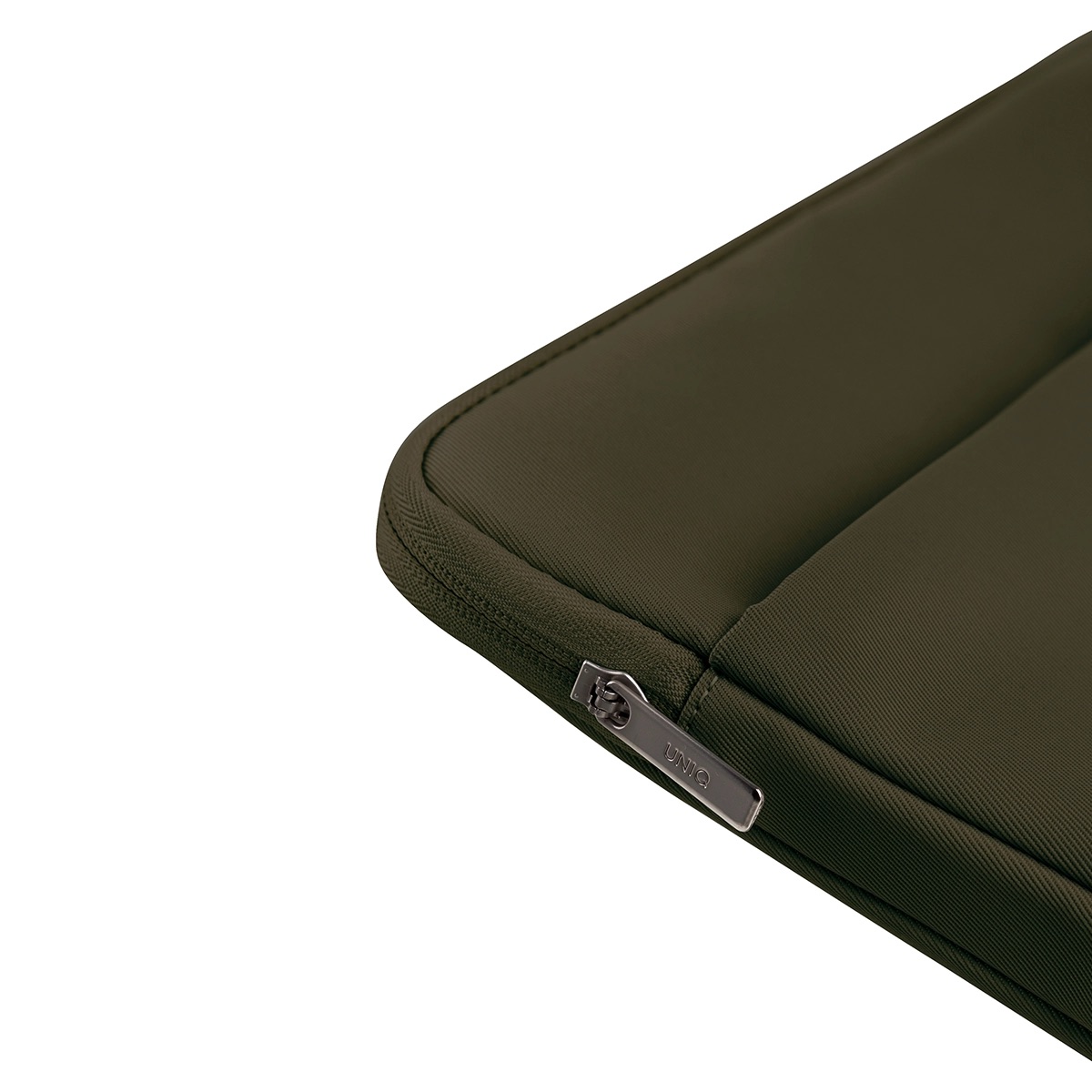 Foto 7 pulgar | Funda Para Macbook Hasta 14'' Verde Olivo Bergen De Uniq