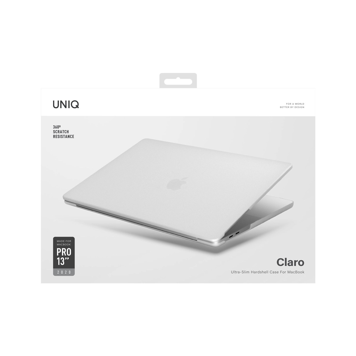 Foto 6 pulgar | Carcasa Para Macbook Pro 13'' 2022 - 2020 Transparente Matizado Husk Pro Claro De Uniq