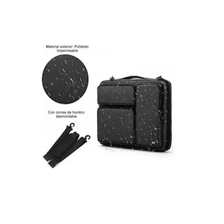 Foto 3 | Funda Maletin Protectora Laptop 15.6'' Impermeable Eo Safe Imports Esi-14319-1 Negro