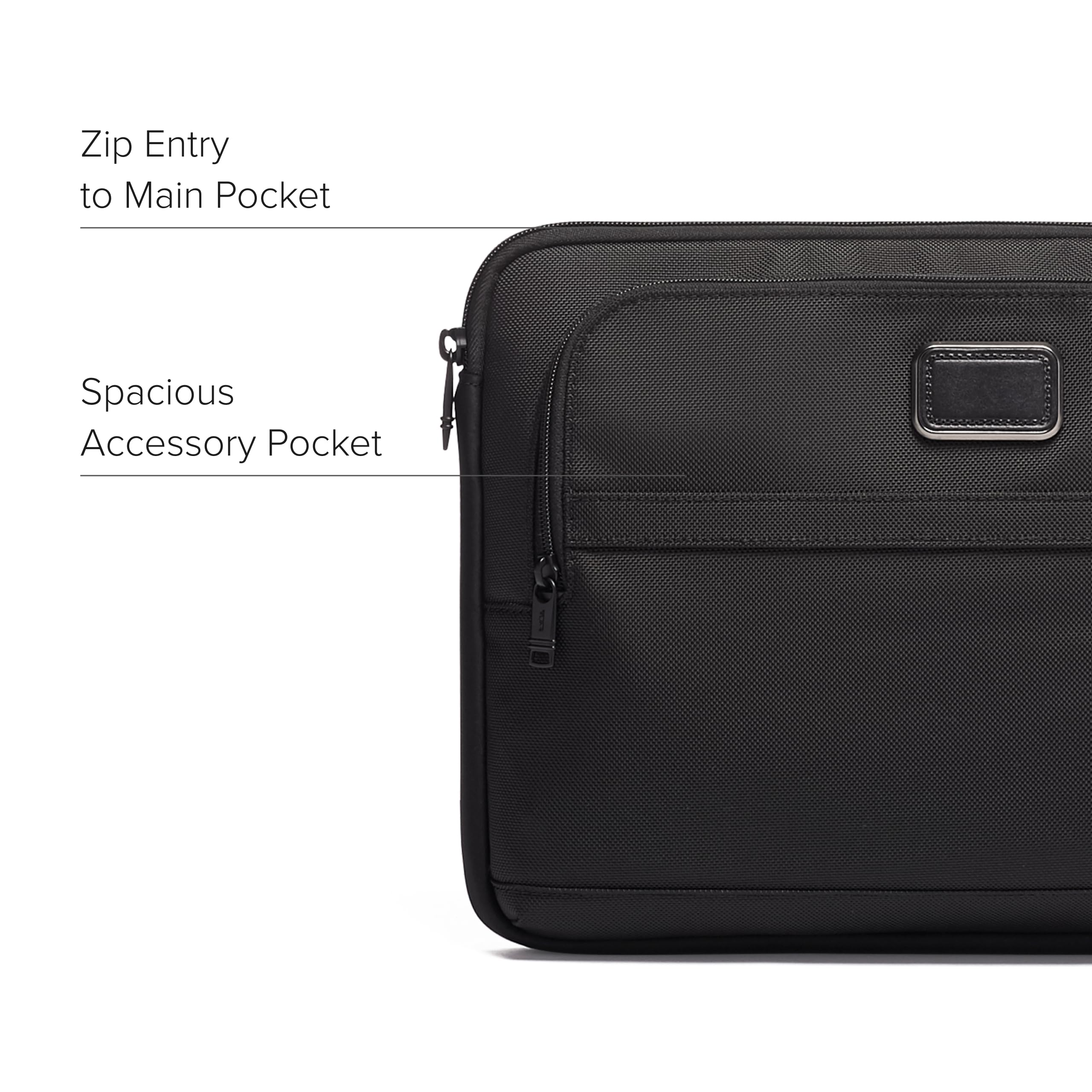 Foto 5 pulgar | Funda Para Portátil Tumi Alpha 3 Medium Black Para Portátil De 13 Pulgadas - Venta Internacional.