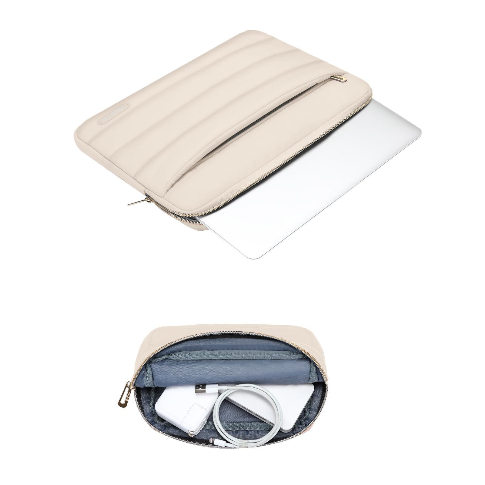 Foto 4 pulgar | Funda Para Portátil Mosiso De 13-14 Pulgadas Con Funda Abullonada Para Macbook Air/pro - Venta Internacional.