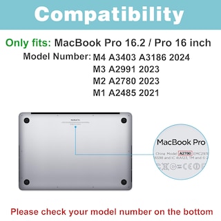 Foto 2 | Funda Procase Para Macbook Pro 16.2'' 2024/pro 16 2023-2021 - Venta Internacional.