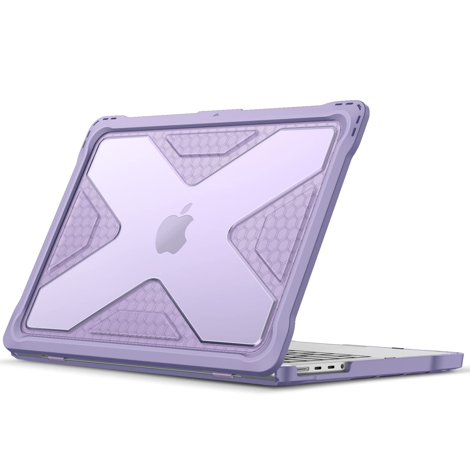 Foto 2 pulgar | Funda Fintie Para Macbook Pro 14 Pulgadas A3401 A3185 A3112 Lila - Venta Internacional.