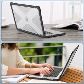Foto 7 | Funda Fintie Para Macbook Pro 14 Pulgadas A3401 A3185 A3112 Transparente - Venta Internacional.