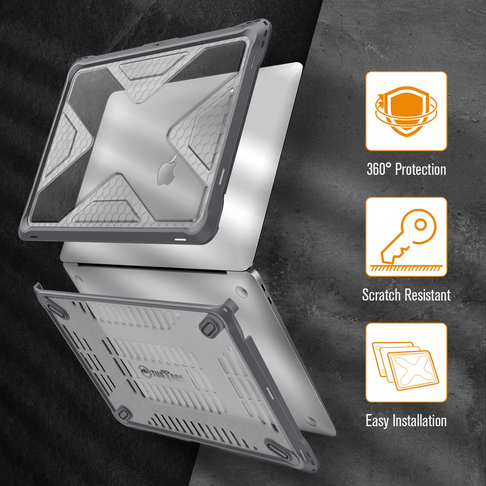 Foto 4 pulgar | Funda Fintie Para Macbook Air 13 A2337 (m1) /a2179/a1932 - Venta Internacional.