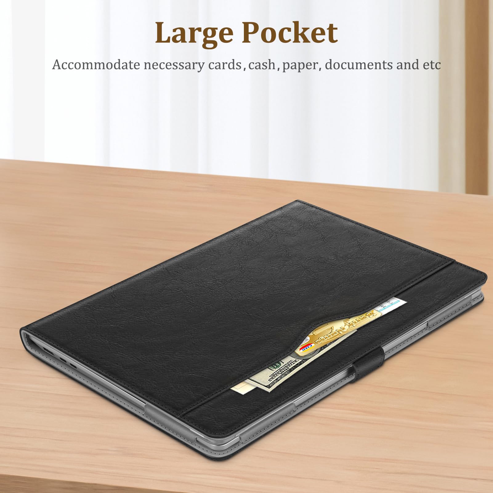 Foto 5 pulgar | Funda Fintie Para Portátil Microsoft Surface De 15 Pulgadas, Color Negro - Venta Internacional.