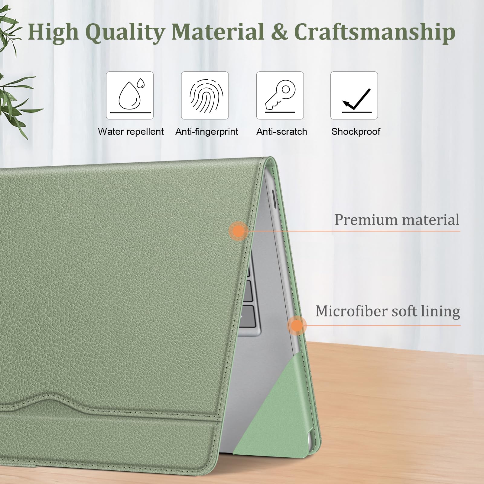 Foto 3 pulgar | Funda Fintie Para Portátil Microsoft Surface De 15 Pulgadas - Venta Internacional.