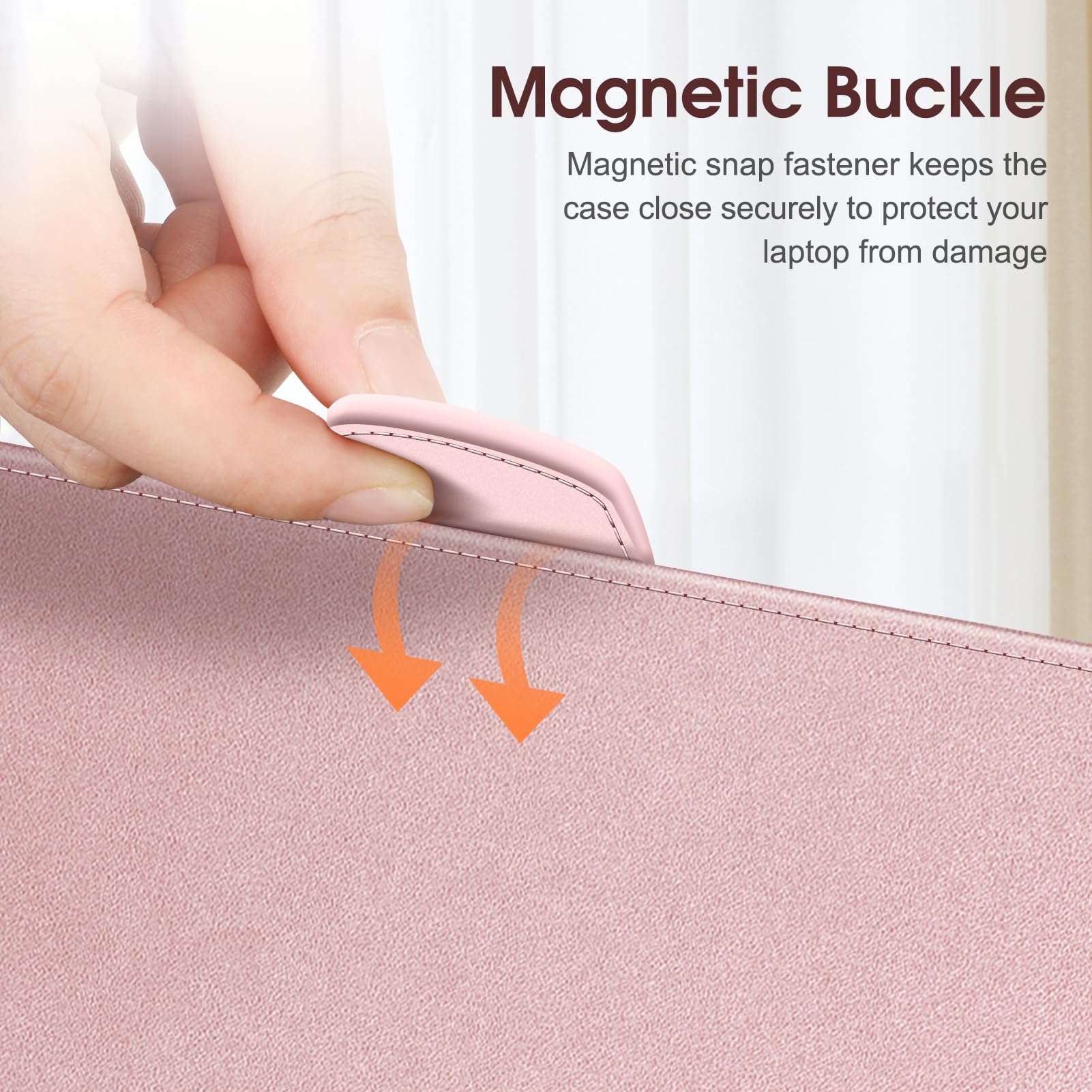 Foto 7 pulgar | Funda Fintie Para Portátil Microsoft Surface De 15 Pulgadas Rose Go - Venta Internacional.