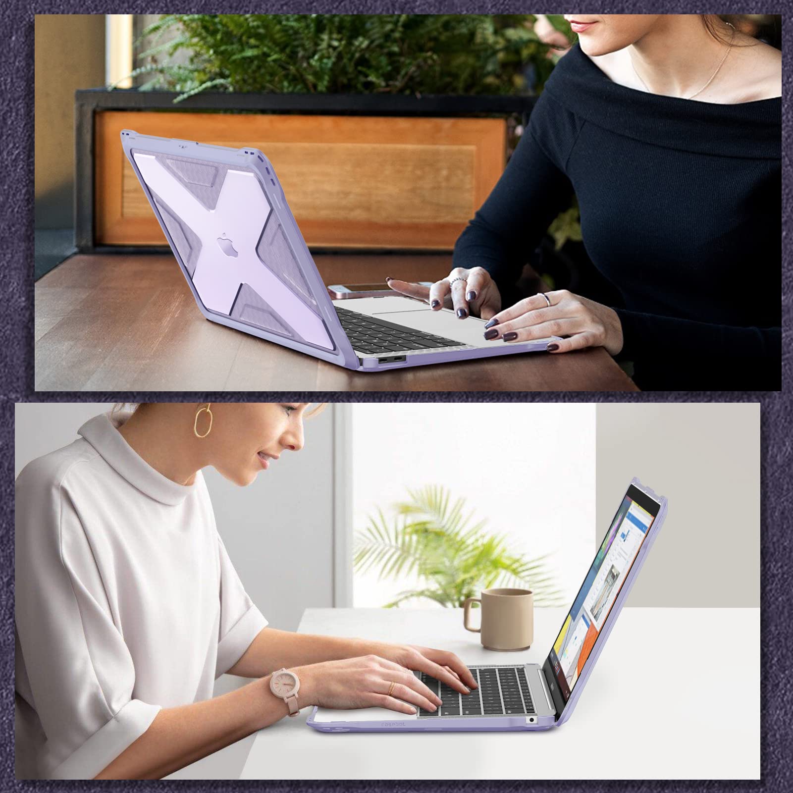 Foto 8 pulgar | Funda Fintie Para Macbook Air 13 A2337 (m1) /a2179/a1932 - Venta Internacional.