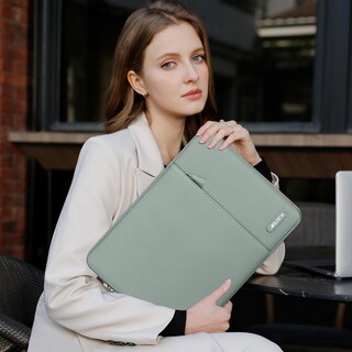 Foto 6 | Funda para Laptop 13.3 Pulgadas Verde Envejecido - Venta Internacional