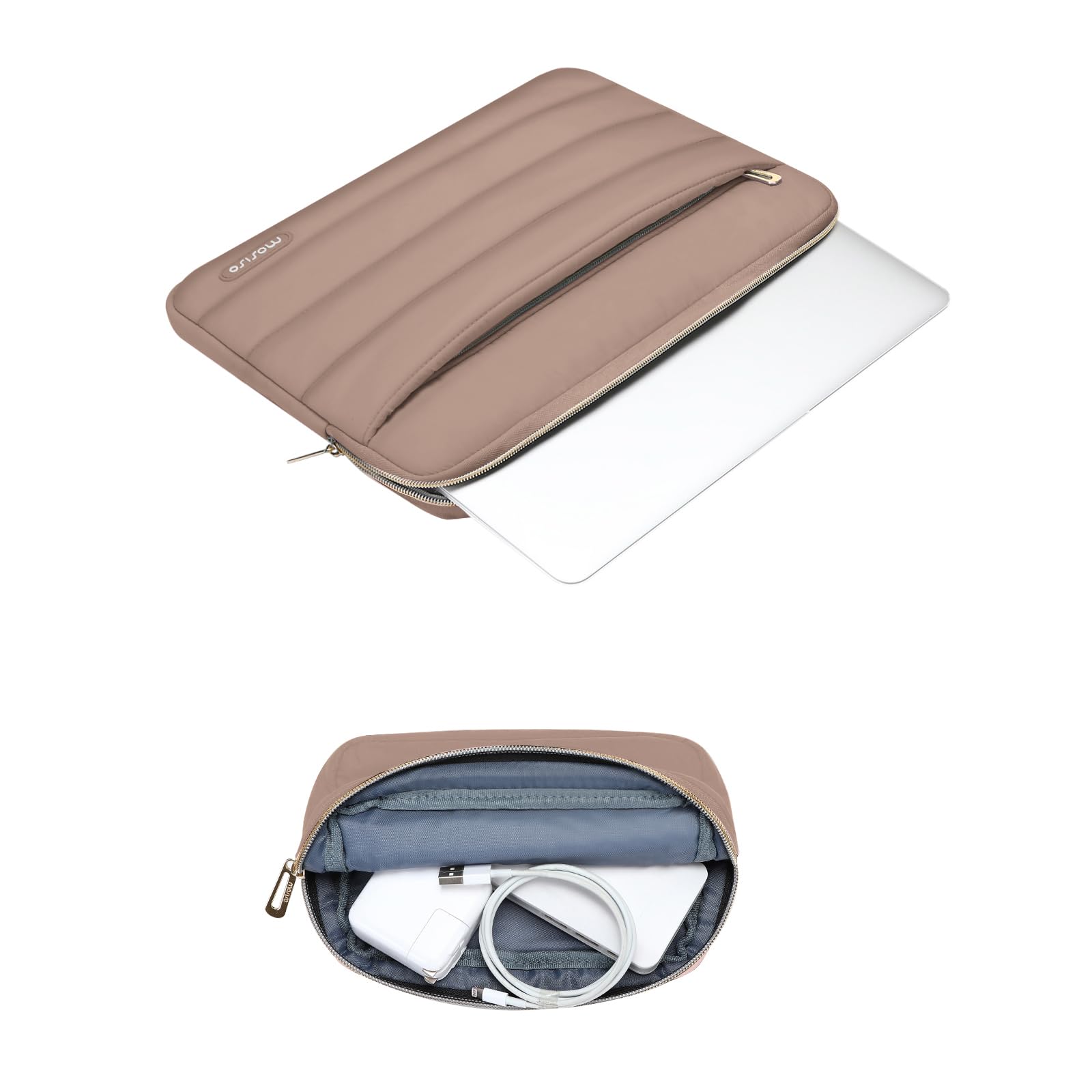 Foto 4 pulgar | Funda Para Portátil Mosiso De 13-14 Pulgadas Con Funda Abullonada Para Macbook Air/pro - Venta Internacional.