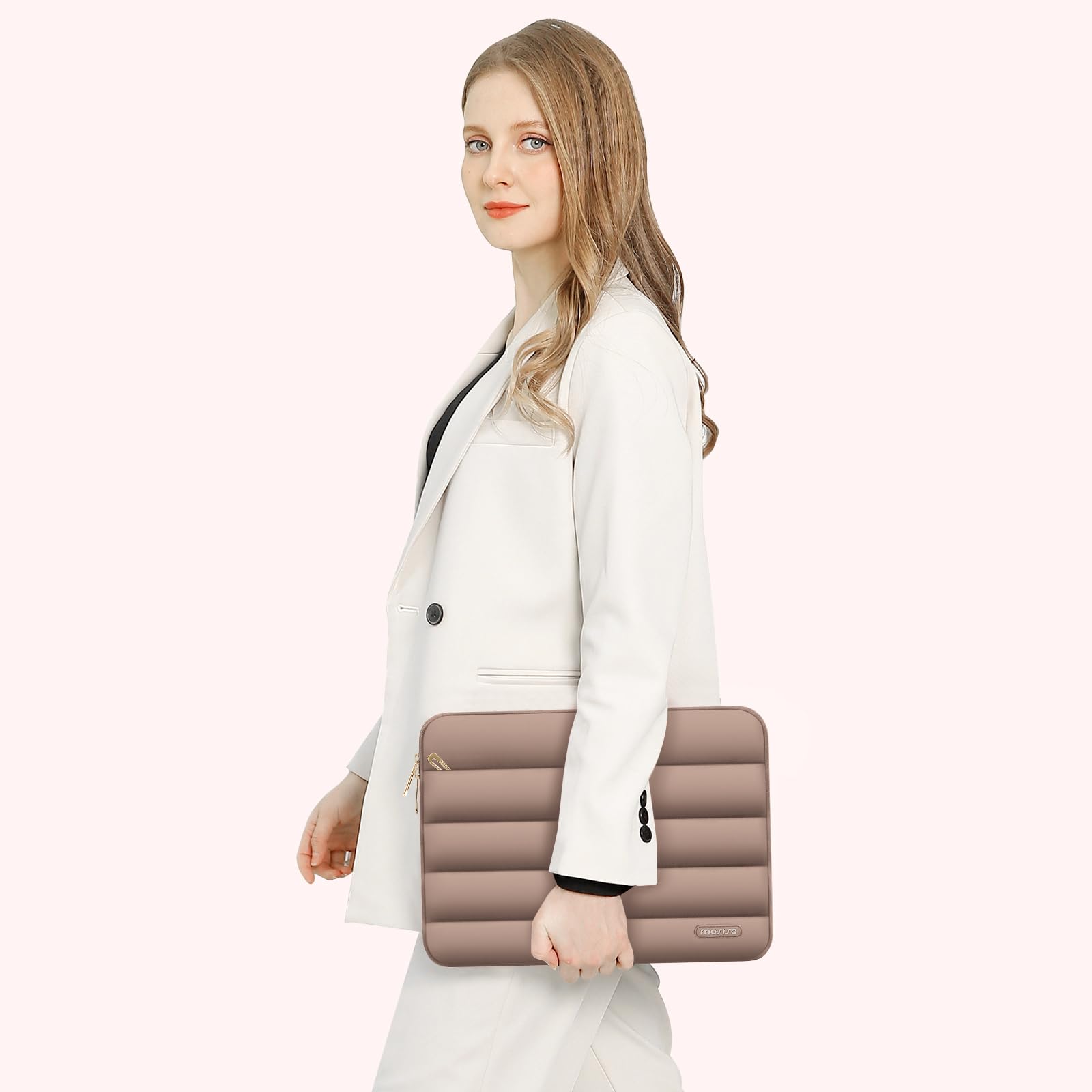 Foto 7 pulgar | Funda Para Portátil Mosiso De 13-14 Pulgadas Con Funda Abullonada Para Macbook Air/pro - Venta Internacional.