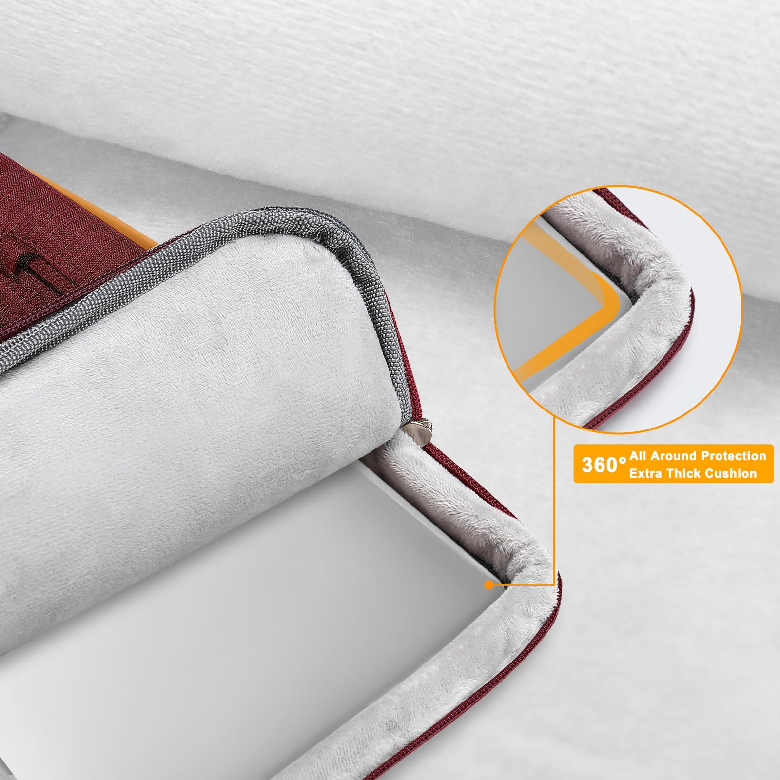 Foto 4 pulgar | Bandolera Protectora Mosiso 360 Para Ordenador Portátil, De 13 A 13,3 Pulgadas, Compatible Con Macbo - Venta Interna