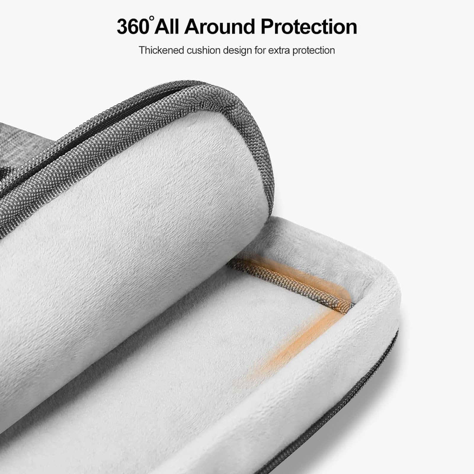 Foto 4 pulgar | Funda Protectora Para Portátil Mosiso 360, Bolsa Vertical Para Ordenador Portátil De 15,6 Pulgadas,  - Venta Intern