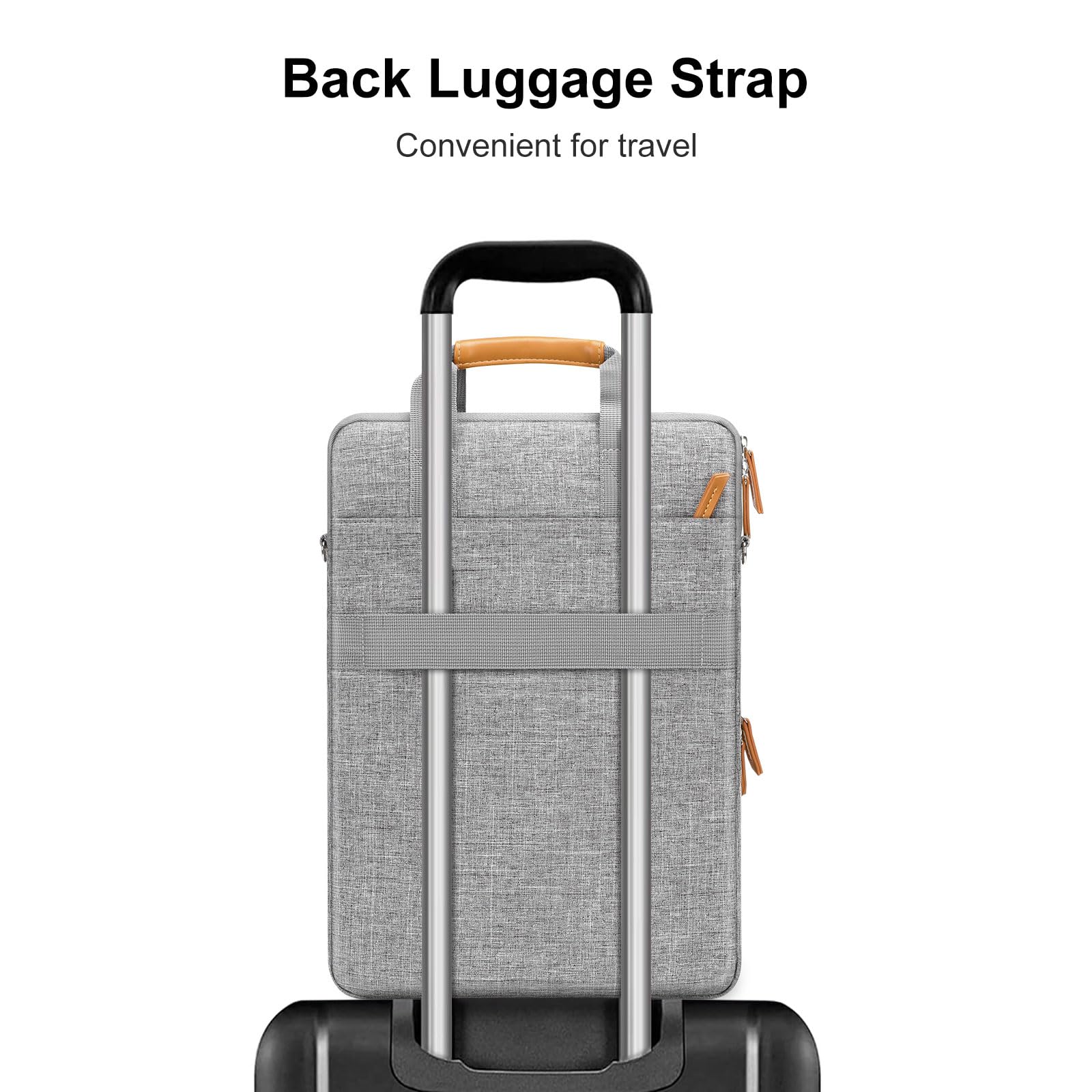 Foto 5 pulgar | Funda Protectora Para Portátil Mosiso 360, Bolsa Vertical Para Ordenador Portátil De 15,6 Pulgadas,  - Venta Intern