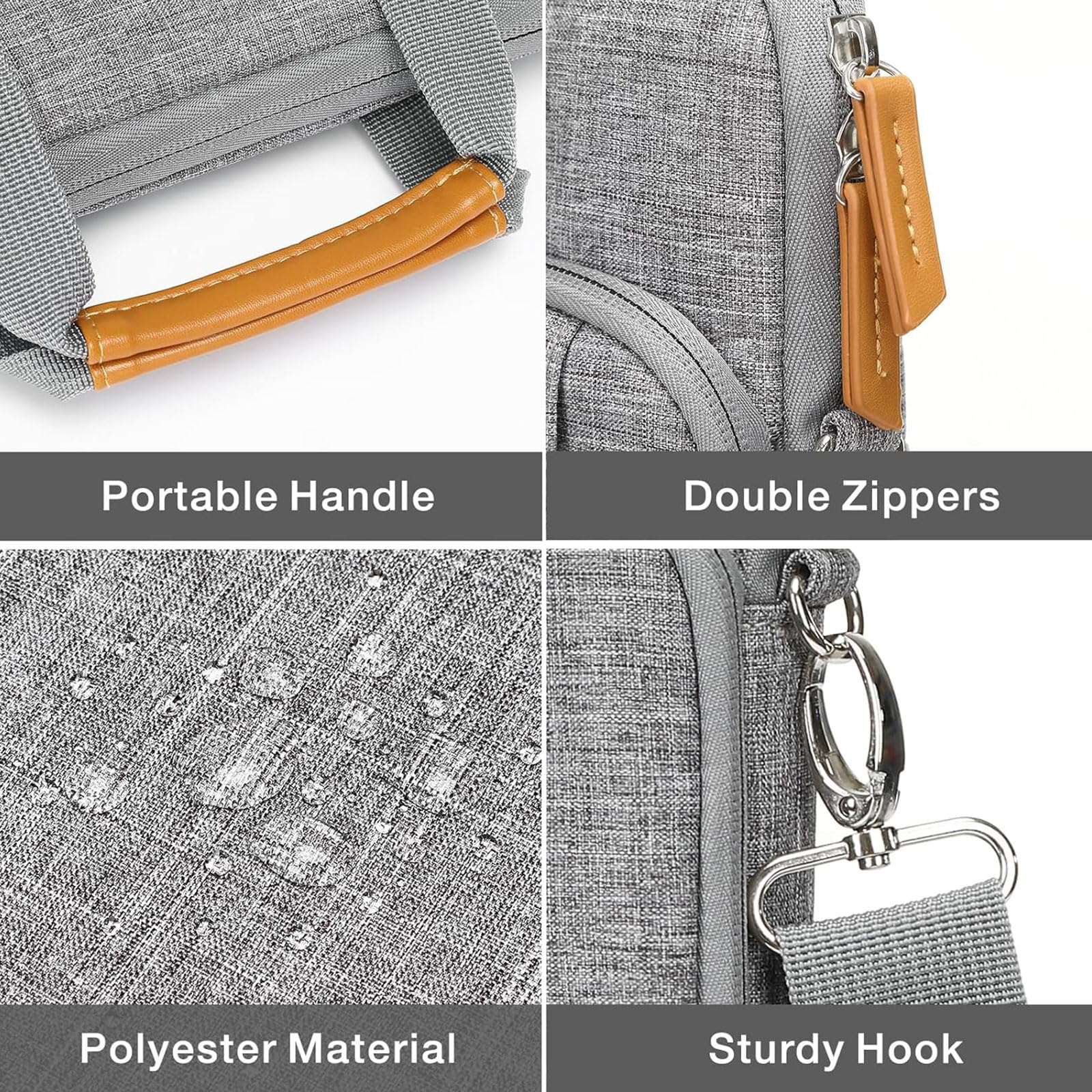 Foto 7 pulgar | Funda Protectora Para Portátil Mosiso 360, Bolsa Vertical Para Ordenador Portátil De 15,6 Pulgadas,  - Venta Intern