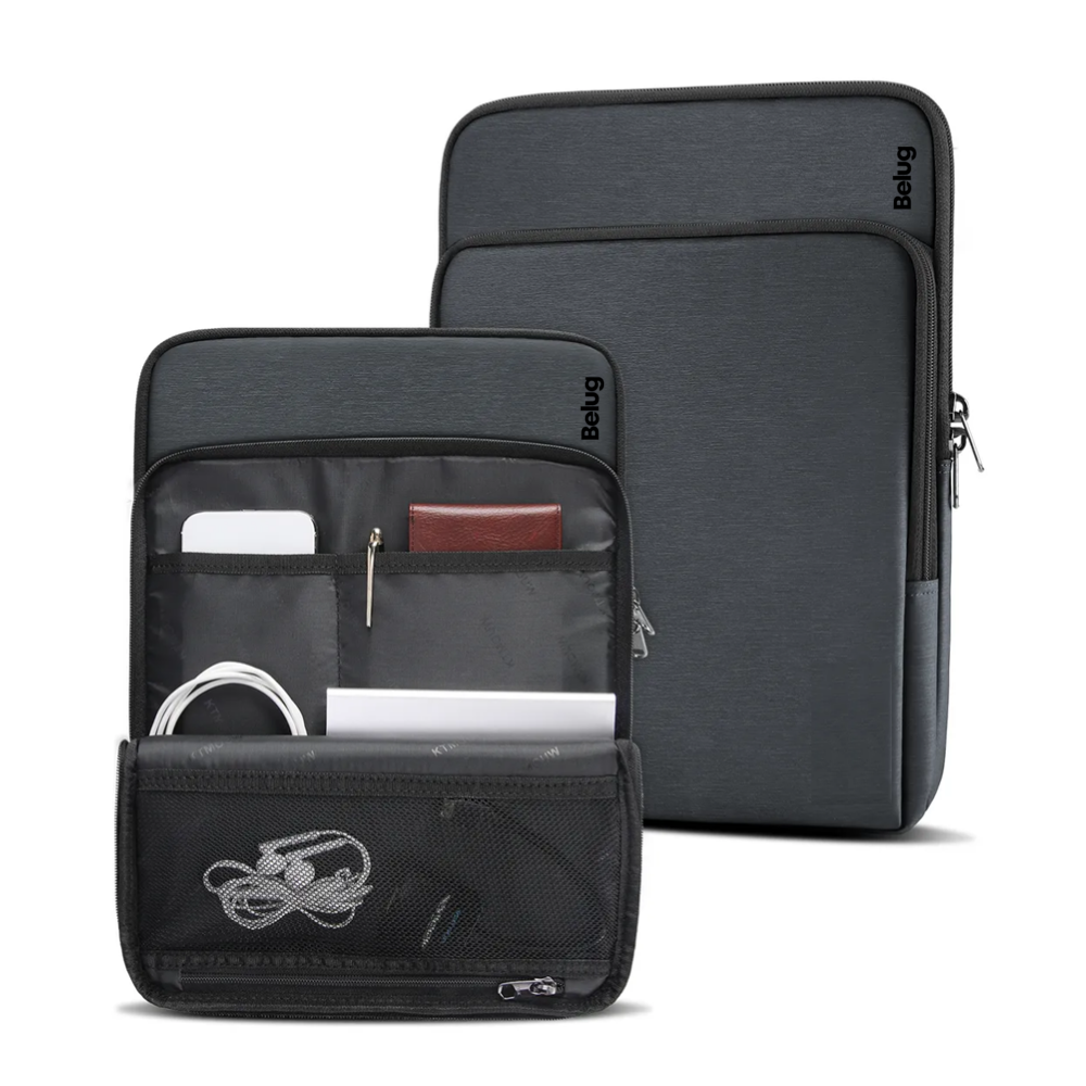 Foto 2 | Impermeable Funda Para Laptop 15-15.6 Pulgadas Belug, Gris Oscuro