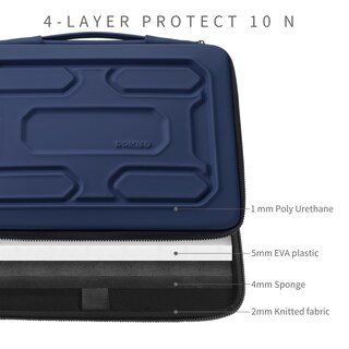 Foto 4 | Estuche Domiso para Laptop de 15.6 Pulgadas-Venta Internacional