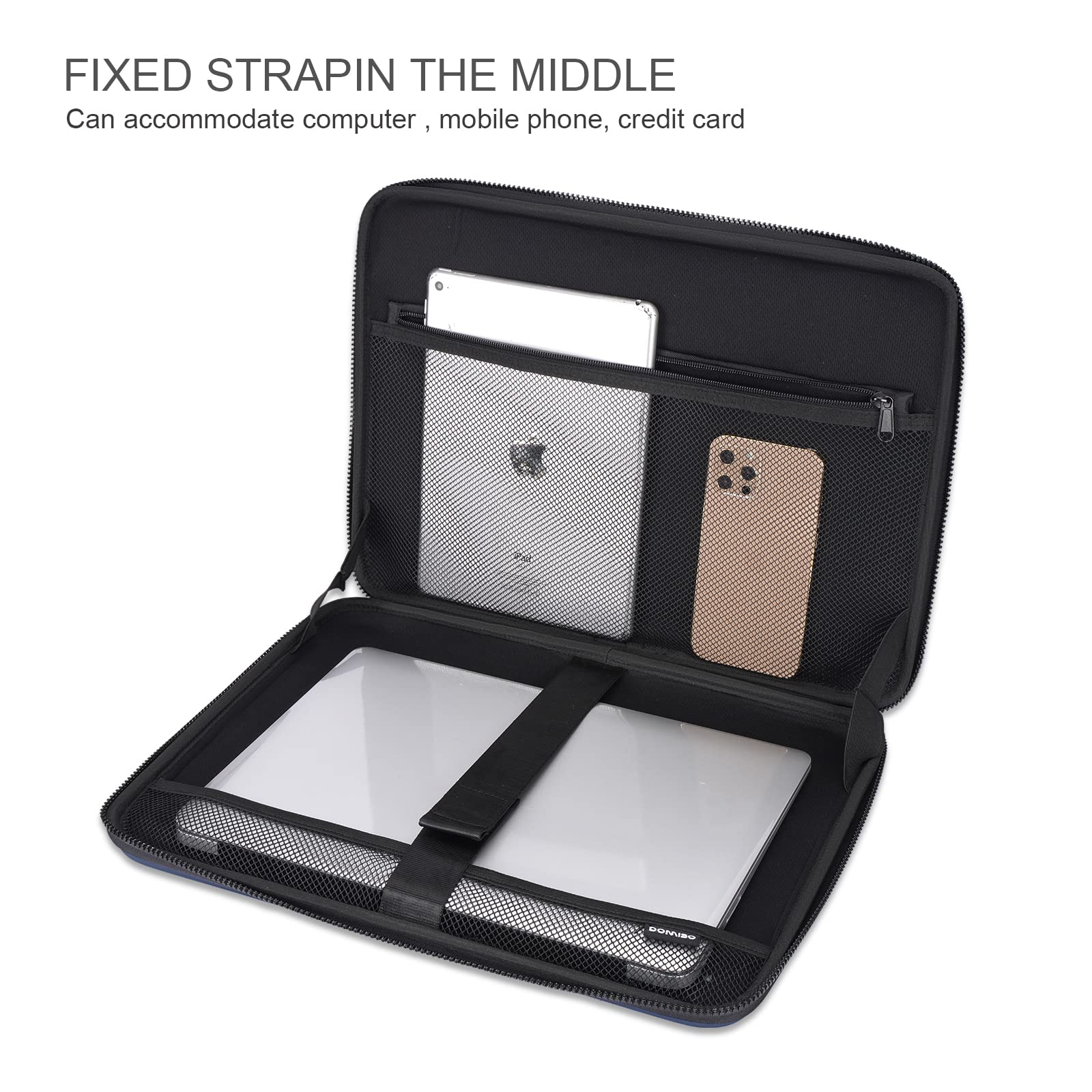 Foto 6 | Estuche Domiso para Laptop de 15.6 Pulgadas-Venta Internacional