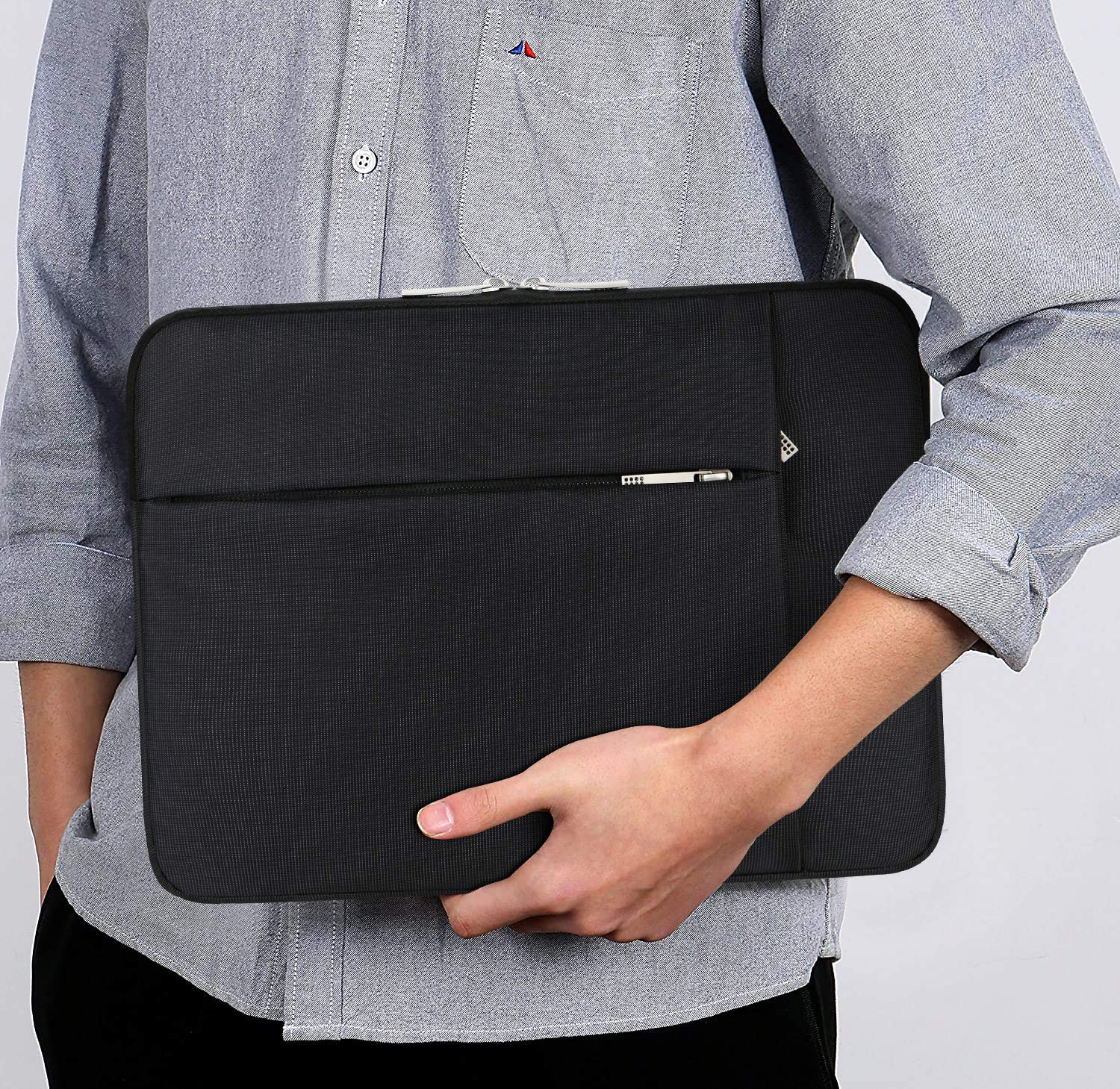 Foto 6 | Funda Para Portátil Lacdo De 13 Pulgadas Para Macbook Air/pro, Color Negro - Venta Internacional.