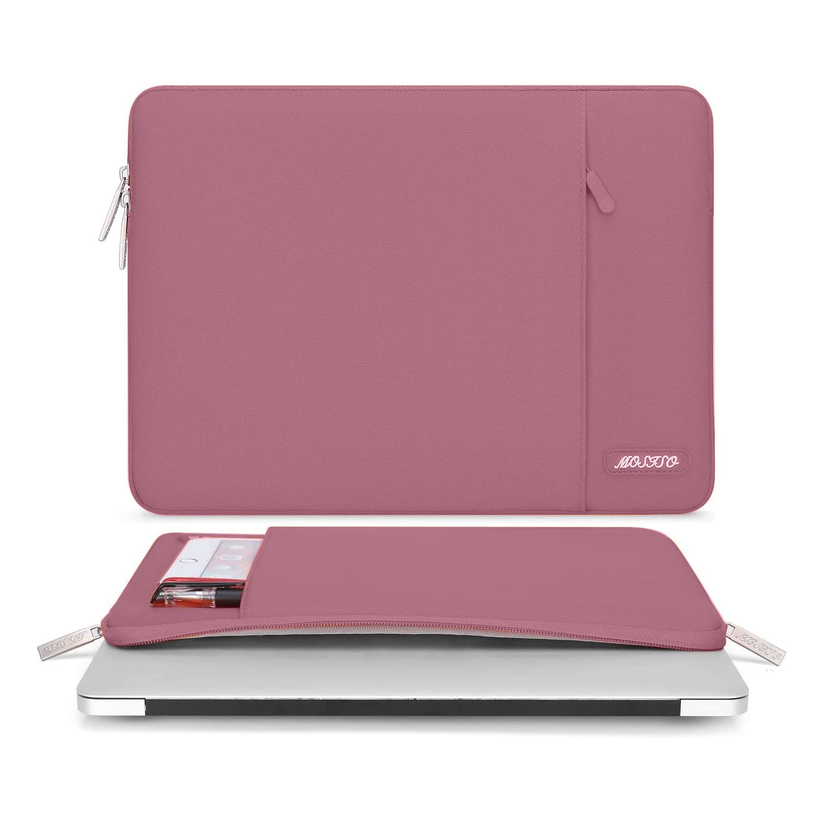 Foto 2 | Funda para Laptop Mosiso 13,3 '' Rosa - Venta Internacional