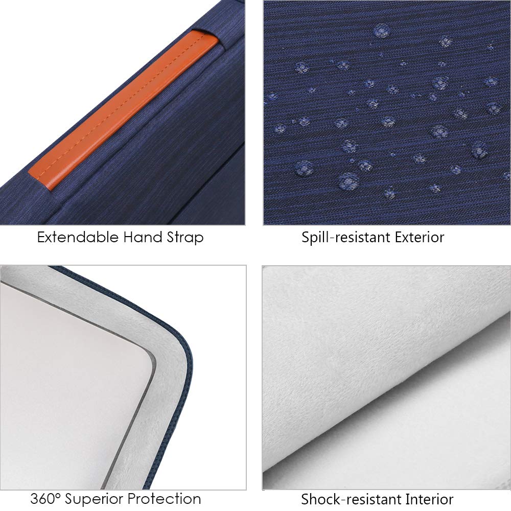 Foto 4 | Funda para Laptop 13 Pulgadas Lacdo Azul-Venta Internacional