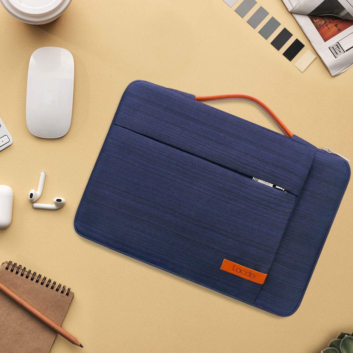 Foto 7 | Funda para Laptop 13 Pulgadas Lacdo Azul-Venta Internacional
