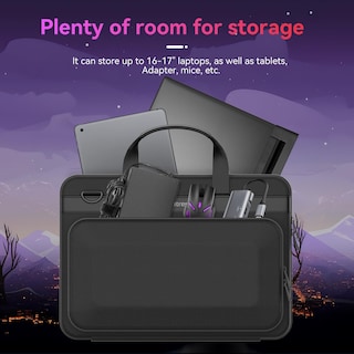 Foto 2 | Funda para Laptop de 16 Pulgadas Smatree Negro-Venta Internacional